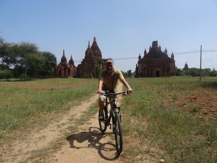 Cycling in Bagan - insidevietnam Tours