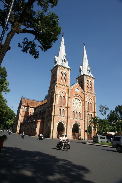 Saigon's colonial Notre Dame Basilica