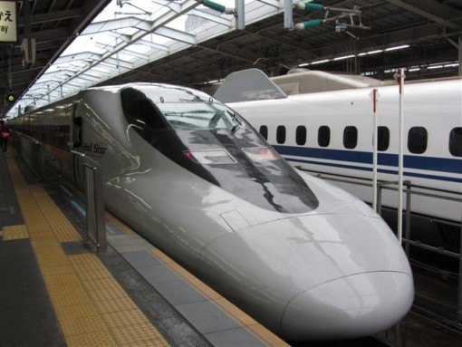 High-speed train in Japan