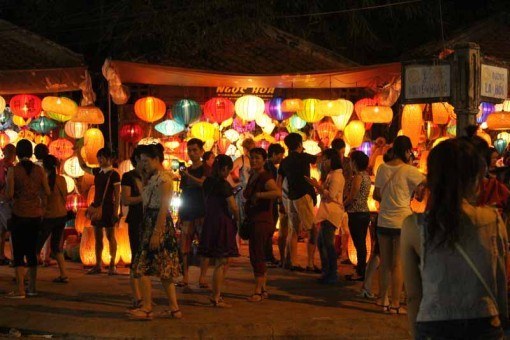 Hoi An's famous lanterns