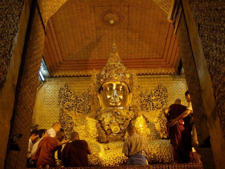 Tha Mahamuni Pagoda in Mandalay InsideBurma Tours