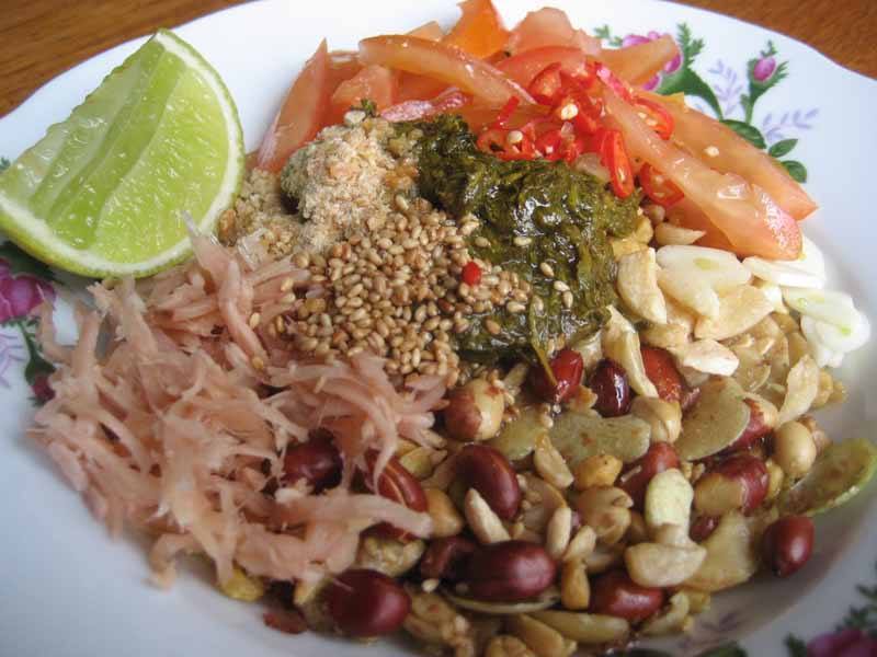 Lahpet salad