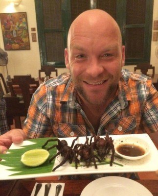 A Cambodian snack