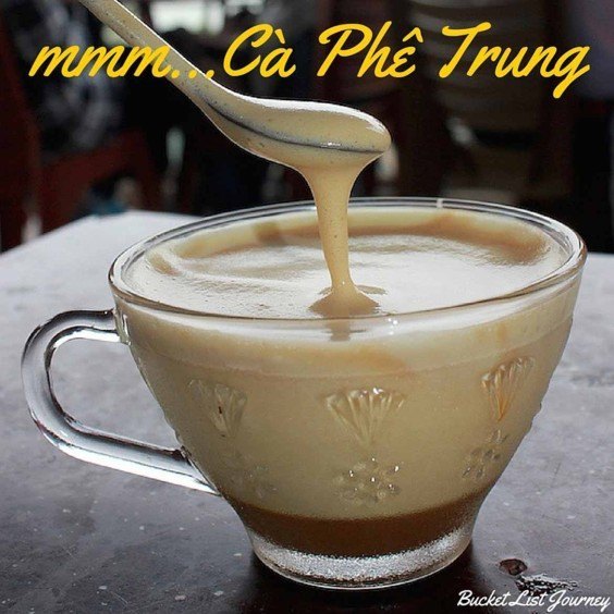 Ca Phe Trung (photo: Bucket List Journey)