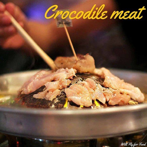 Crocodile meat (Photo: Goats on the Road)