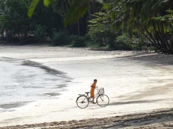 Ngapali Beach is beautiful and often deserted