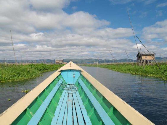 Exploring Inle Lake by boat is sure to delight children
