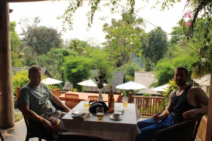 The idyllic (if rather oddly named) My Dream Resort in Luang Prabang