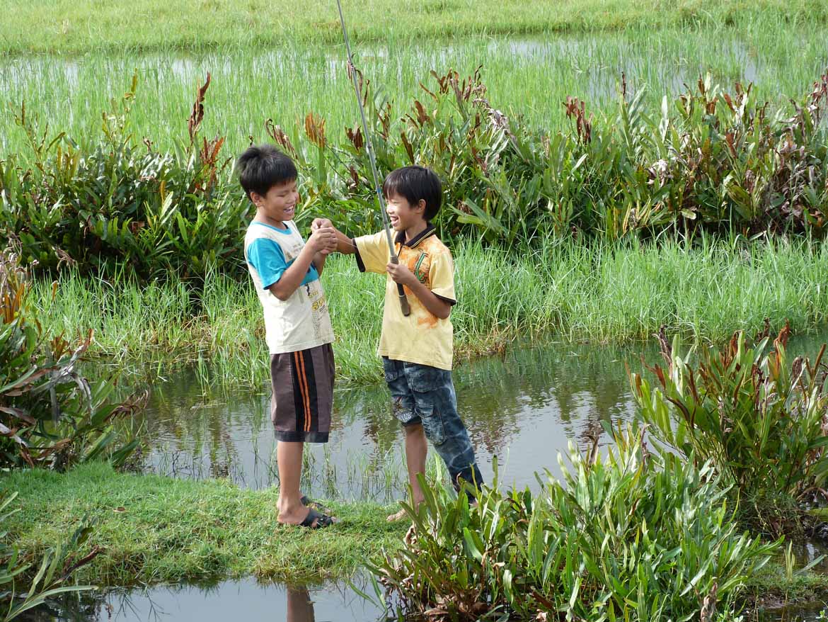 Try your hand at farming in the countryside around Hanoi