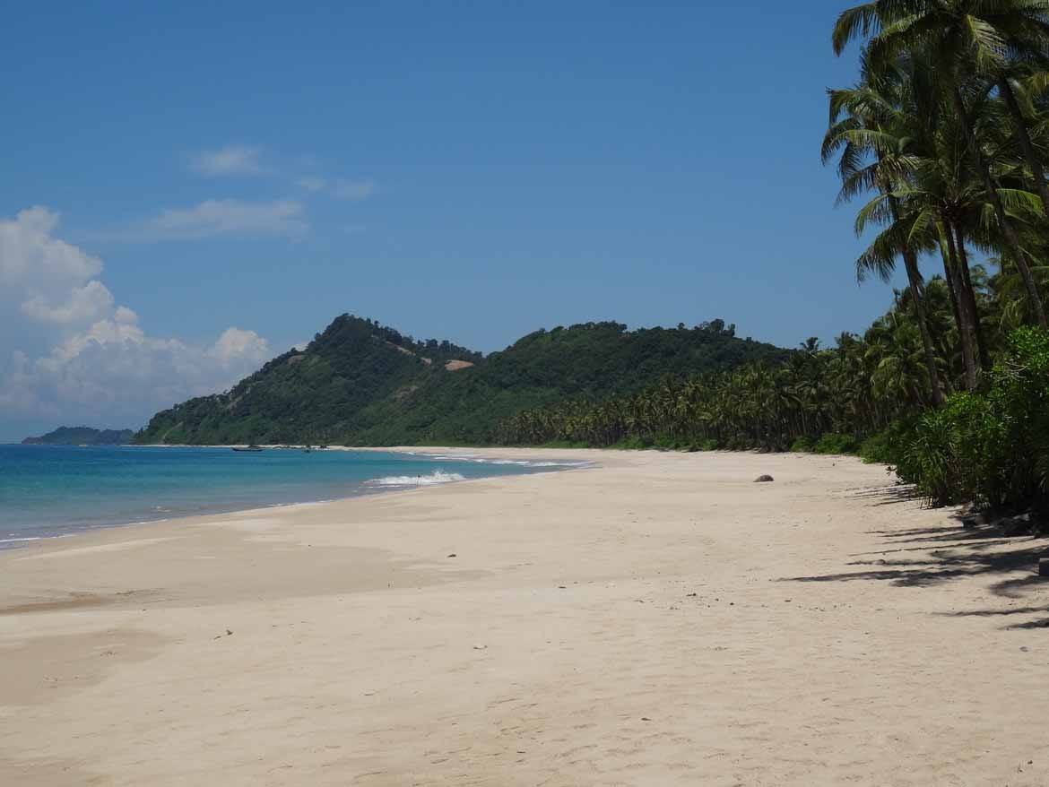 Beautiful yet deserted: Ngapali Beach