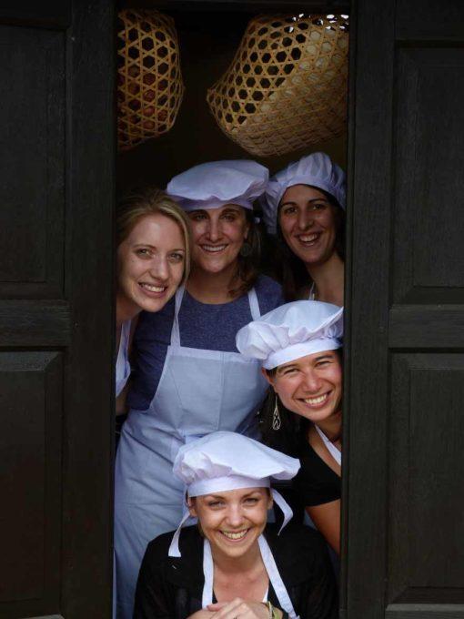 Cooking school in Pindaya