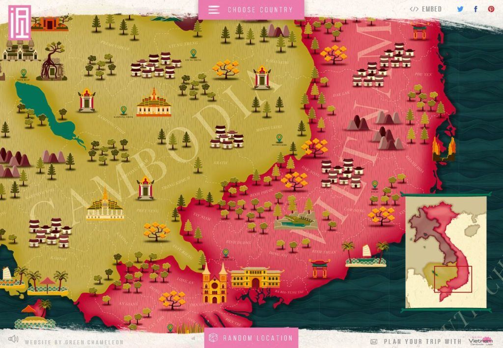 Our beautiful map