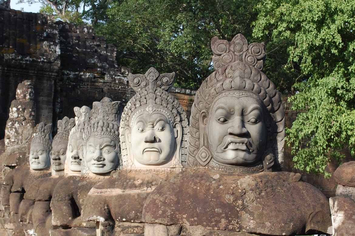 Bayon Faces