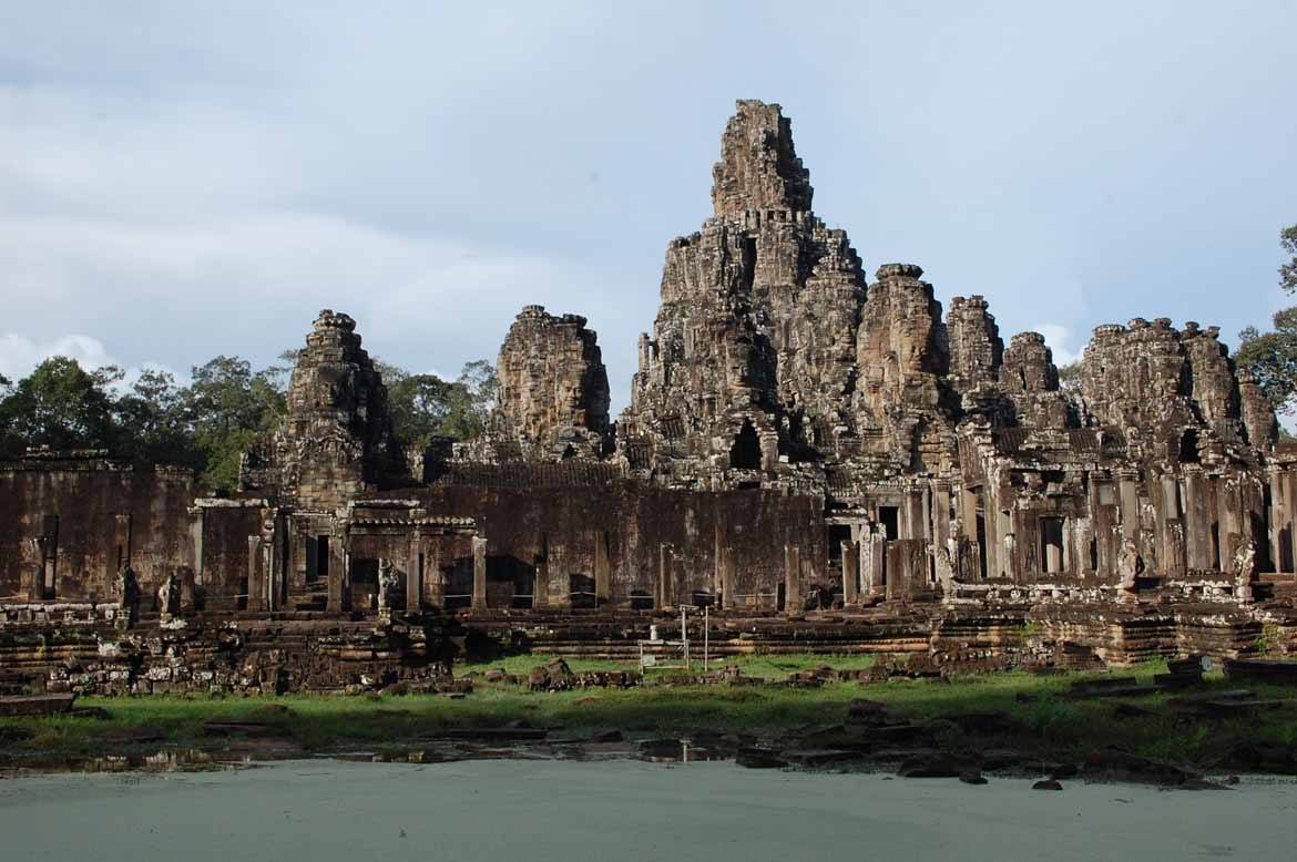 Bayon from afar