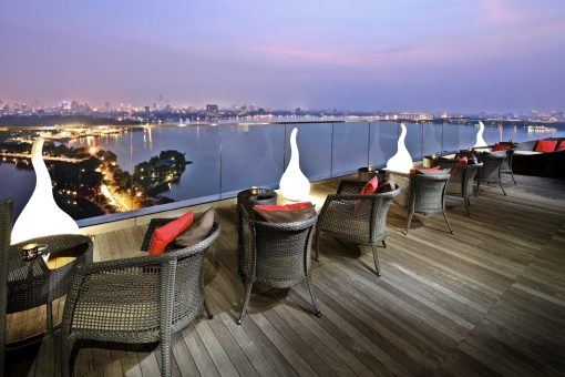 View from the Sofitel hotel in Hanoi