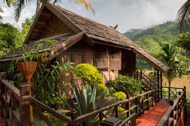 Luang Say Lodge, Laos, on the Mekong